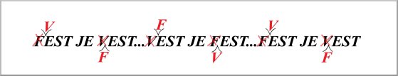 FEST JE VEST...VEST JE FEST...FEST JE VEST...
